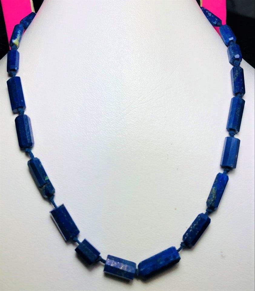 Lapis Lazuli Necklace - Psychic Enhancement: Lapis Lazuli Necklace - Psychic Enhancement Shipping: $23.00. Shipping rates are determined by Parcel weight and destination.