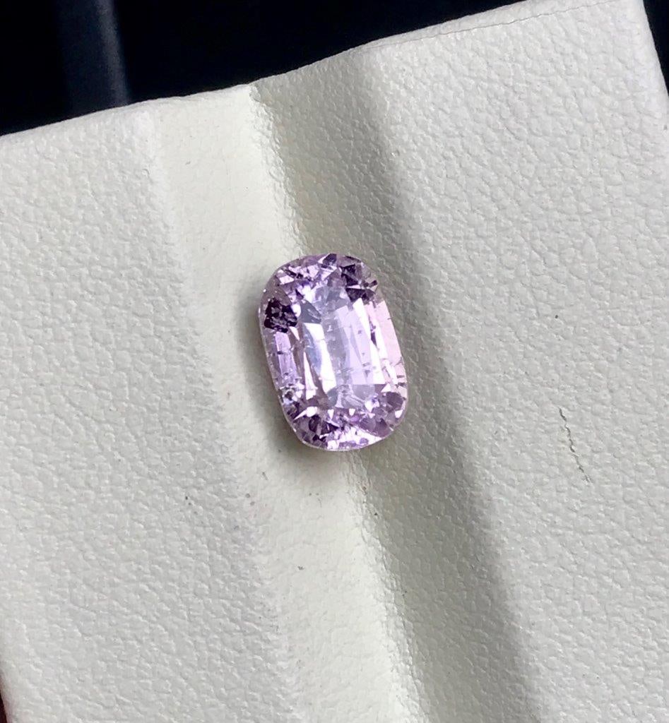 Baby Pink Kunzite Loose Stone Natural Sparkling Faceted Gemstone - 3.65 Carats - 10X7X7 mm: Baby Pink Kunzite Loose Stone Natural Sparkling Faceted Gemstone - 3.65 Carats - 10X7X7 mm Shipping: