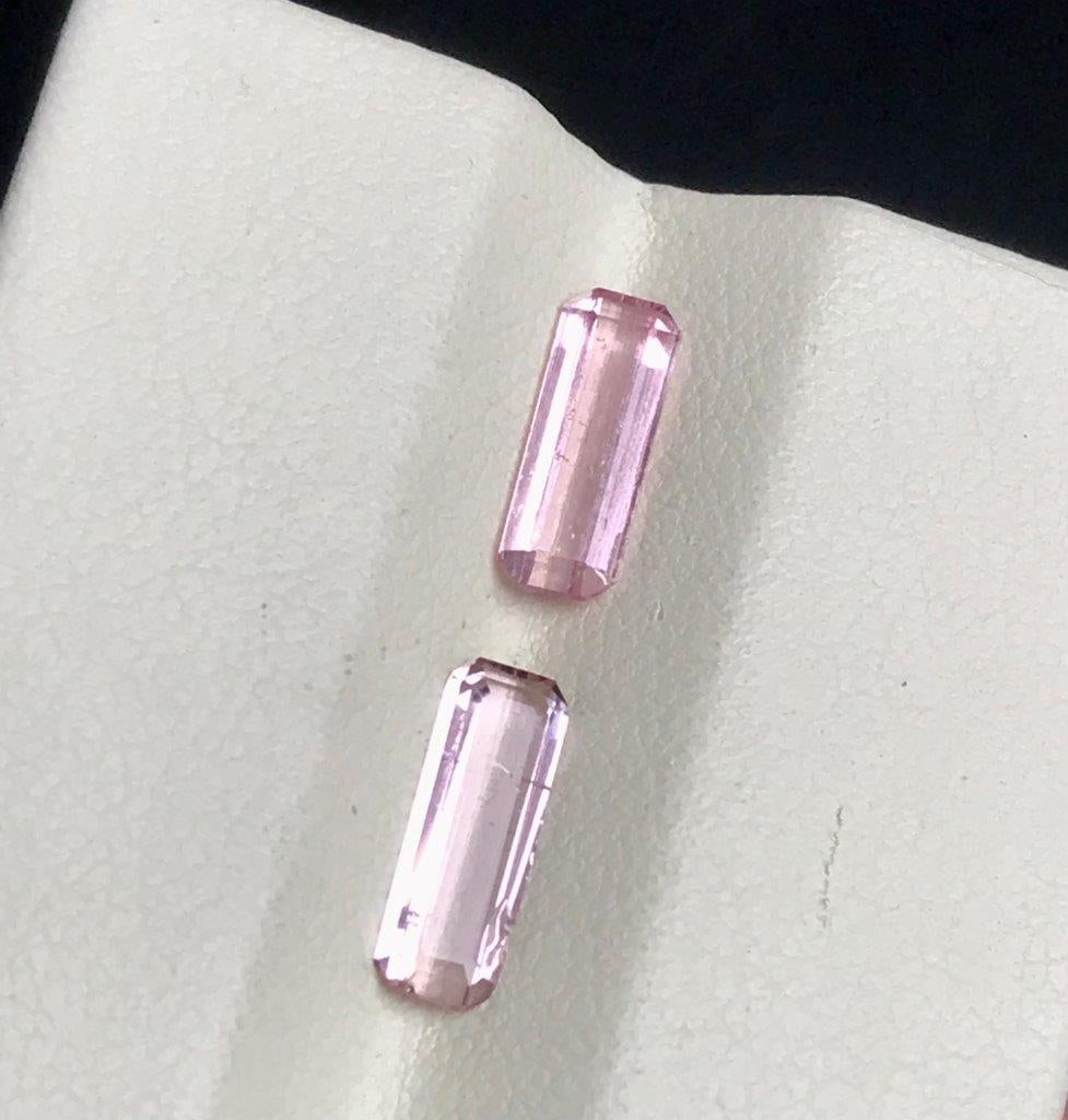 2.15 Carats BABY PINK PAIRED TOURMALINE GEMSTONE: 2.15 Carats BABY PINK PAIRED TOURMALINE GEMSTONE