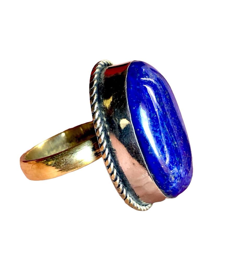 Handmade Lapis Ring: Handmade Lapis RingFREE SHIPPING Shipping rates are determined by Parcel weight and destination.