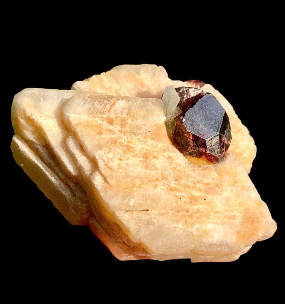 87.9 Grams Natural Garnet Crystals with Mother Rock ? Raw Red Garnet Mineral Specimen for Collection: 87.9 Grams Natural Garnet Crystals with Mother Rock ? Raw Red Garnet Mineral Specimen for Collection & D?cor - 64X45X39 mm Shipping Rate: FREE SHIPPING .shipping rates are determined by Parcel weight 