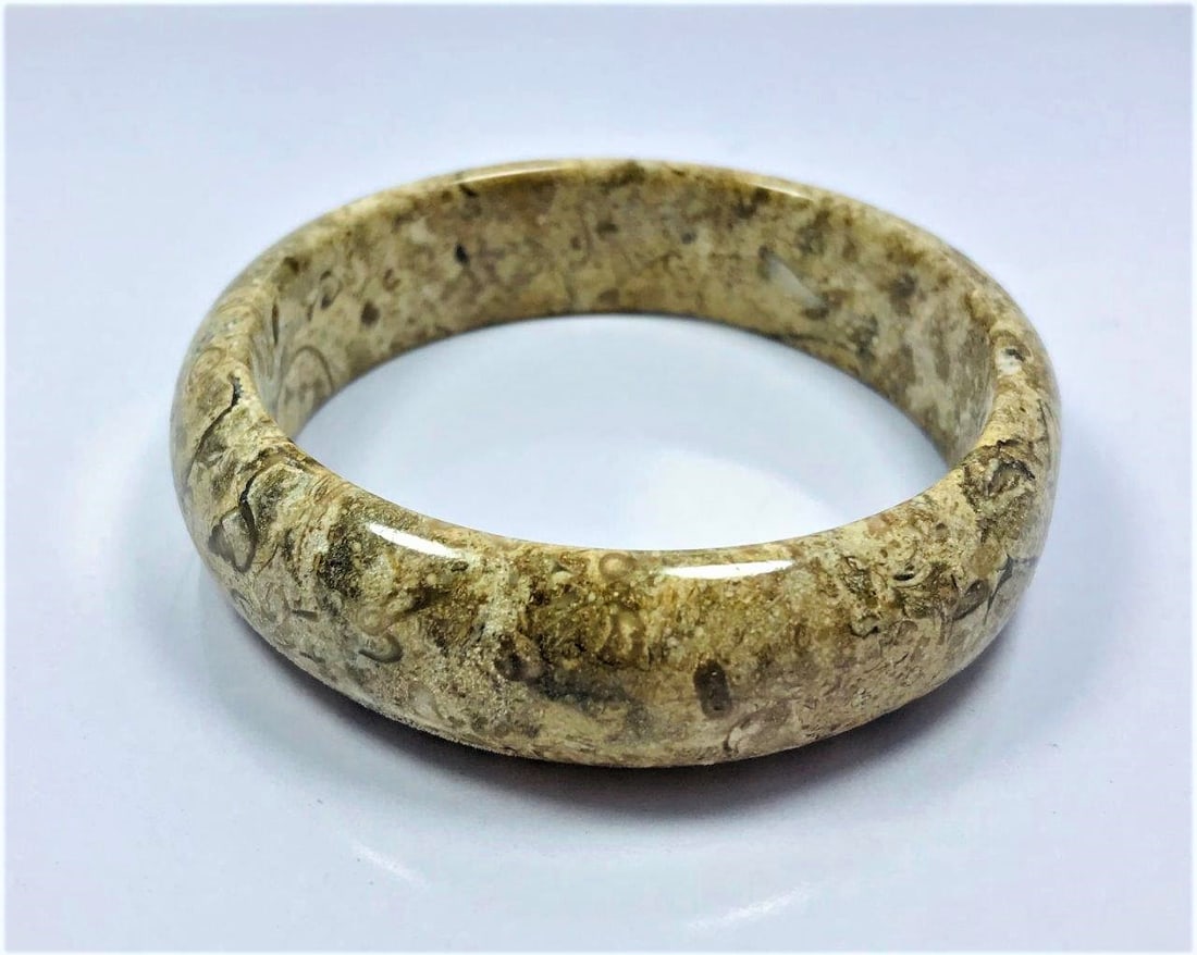 Jasper beautiful hand bangler - 69.6G (1 of 2)