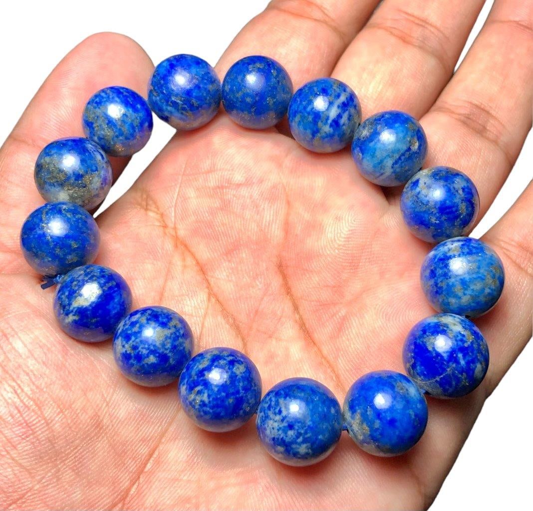 Lapis Lazuli Beaded Bracelet: Lapis Lazuli Beaded Bracelet Shipping: $23.00. Shipping rates are determined by Parcel weight and destination.