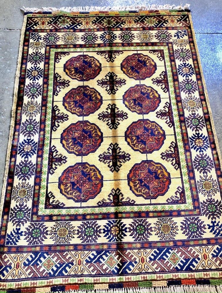 Afghan Baluch Rug , Afghan Handmade Rug 3' X 5': Afghan Baluch Rug , Afghan Handmade Rug 3' X 5'Shipping rates are determined by Parcel weight and destination.Combined shipping: We offer combine shipping on multiple items purchased to reduce shippin