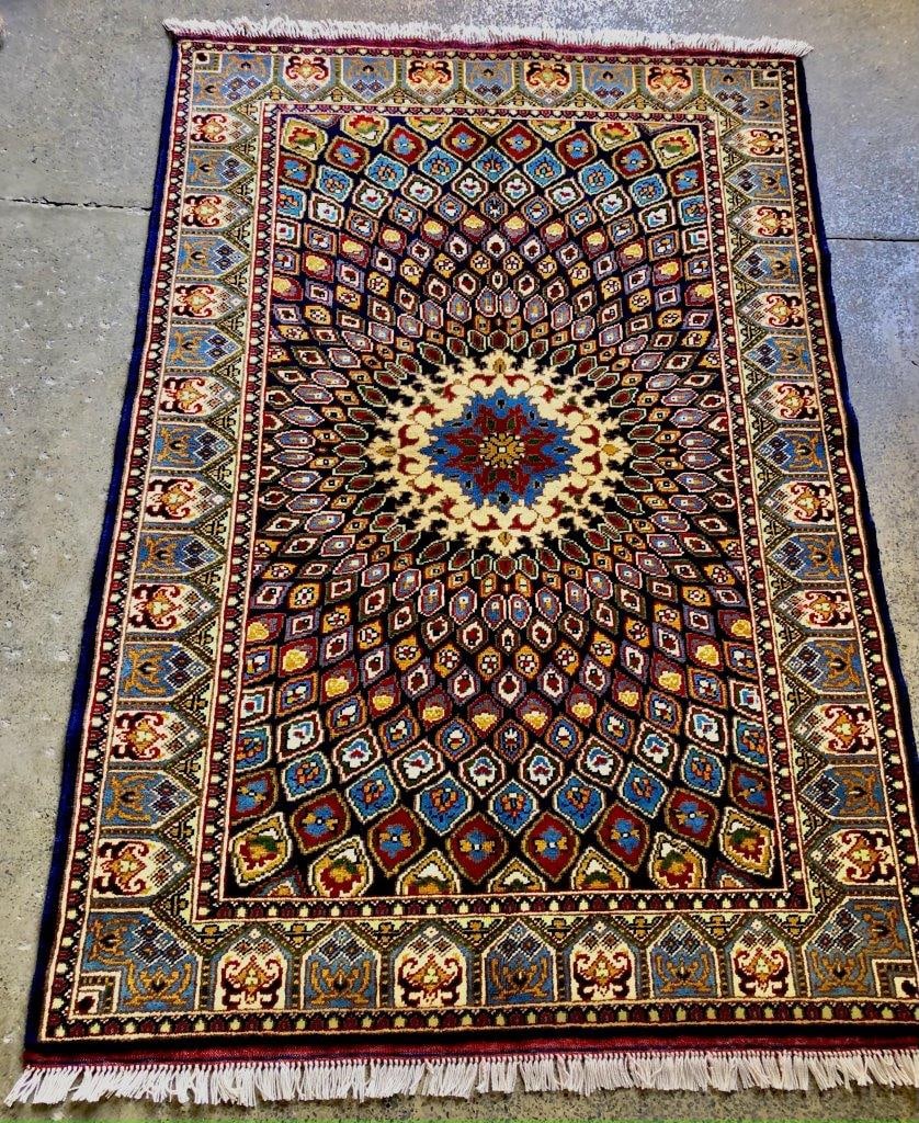 Afghan Turkmen handmade Wool rug, Tribal rug, Living room Carpet 3' X 5': Afghan Turkmen handmade Wool rug, Tribal rug, Living room Carpet 3' X 5'Shipping rates are determined by Parcel weight and destination.Combined shipping: We offer combine shipping on multiple items pu