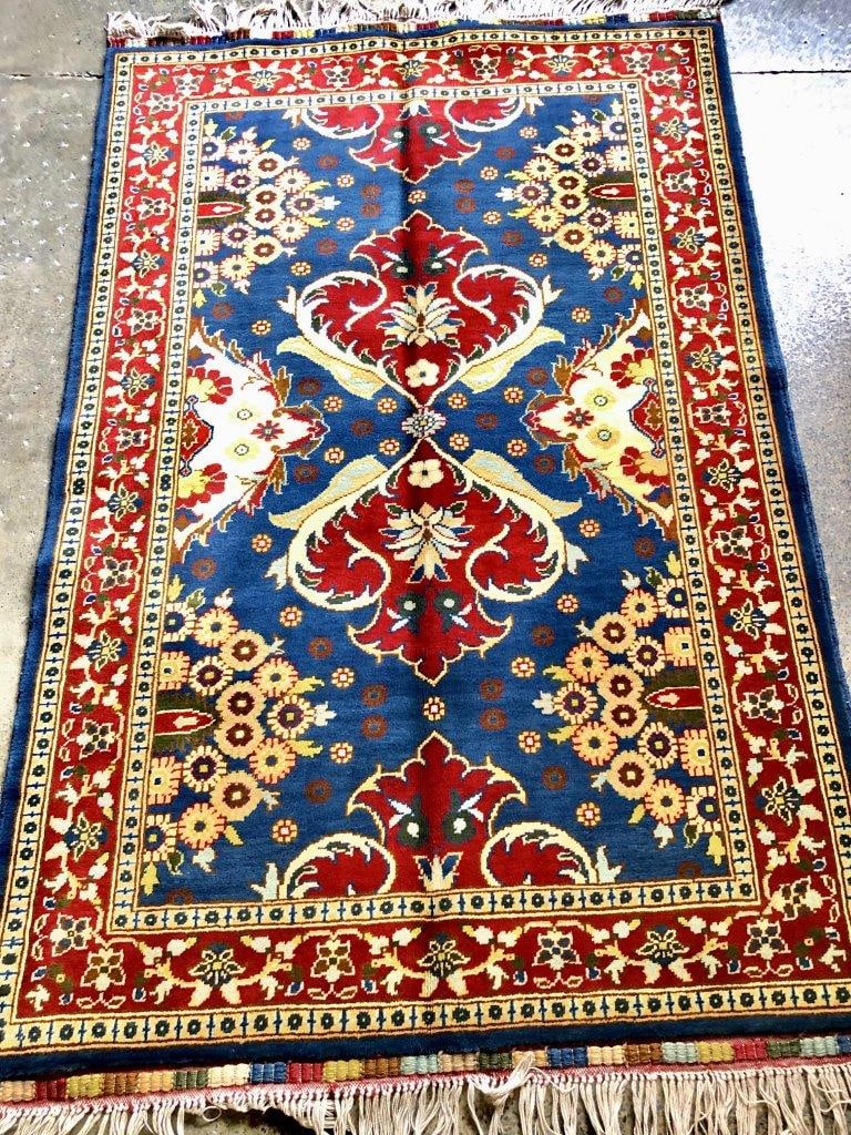 Collector Peice Afghan Kazak Rug, Unique Design Rugs 3' X 5': Collector Peice Afghan Kazak Rug, Unique Design Rugs 3' X 5'Shipping rates are determined by Parcel weight and destination.Combined shipping: We offer combine shipping on multiple items purchased to r