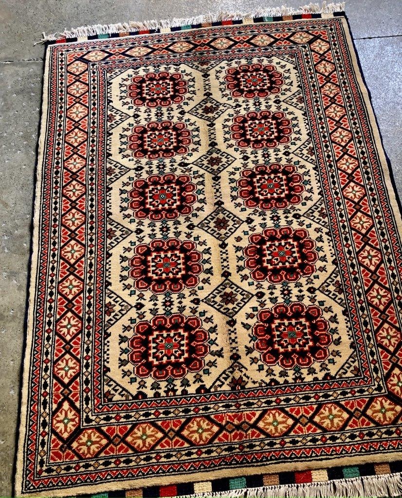 Fine Quality Afghan Baluch Rug , Afghan Handmade Rug , Wool Rug 3' X 5' (1 of 3)