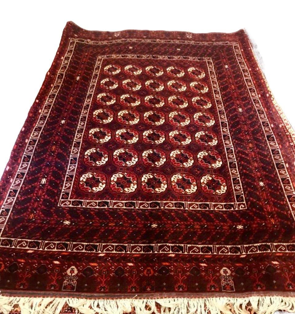 Heriz Vintage Style Dark Red Rug, Traditional Afghan Rug, Oriental Rug, Home Decor Rug, Turkish Rug: Heriz Vintage Style Dark Red Rug, Traditional Afghan Rug, Oriental Rug, Home Decor Rug, Turkish Rug 3' X 5'Shipping rates are determined by Parcel weight and destination.Combined shipping: We offer co