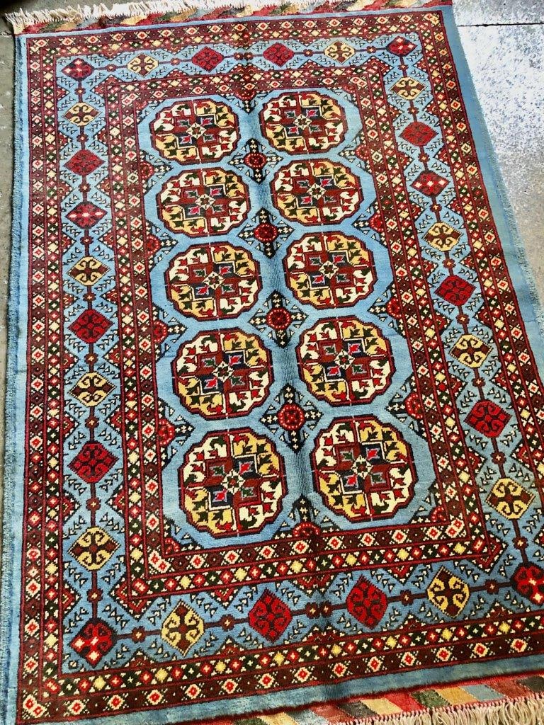 Vintage Bidjar Area Rug,Afghan Handmade Rug, Wool Rug 3' X 5' (1 of 6)