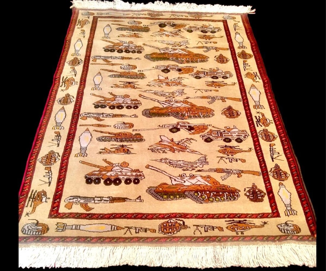 Afghan Handmade vintage War Rug oriental war rug Wall decor Opiom area rug 4'X6': Afghan Handmade vintage War Rug oriental war rug Wall decor Opiom area rug 4'X6'Shipping: 50$ rates are determined by Parcel weight and destination.Combined shipping: We offer combine shipping on mult