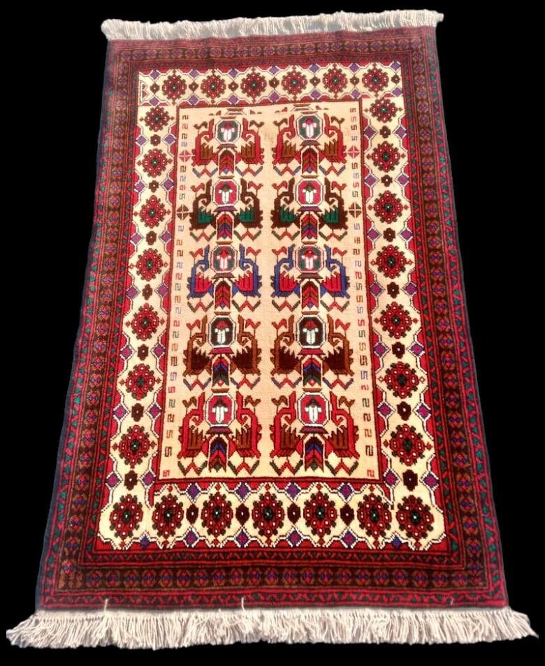 Afghan Kilim Rugs Rare Find Handwoven Virgin Wool Area Rugs - 4'X6' (1 of 1)