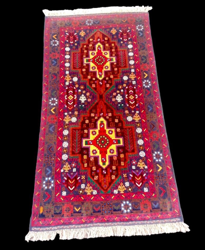 4 'x 6' Handmade Afghan Rug, Quraish Wool Rug: 4 'x 6' Handmade Afghan Rug, Quraish Wool RugShipping: 50$ rates are determined by Parcel weight and destination.Combined shipping: We offer combine shipping on multiple items purchased to reduce ship