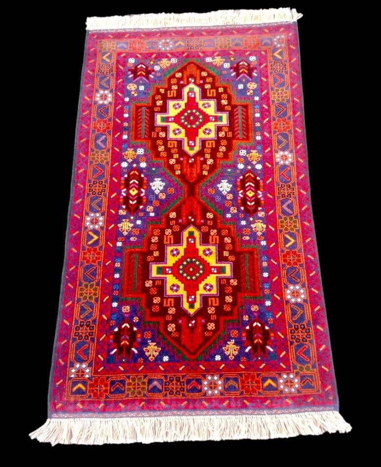 4' X 6' Soft Wool Carpet, Turkmen Tribal Rug (1 of 1)