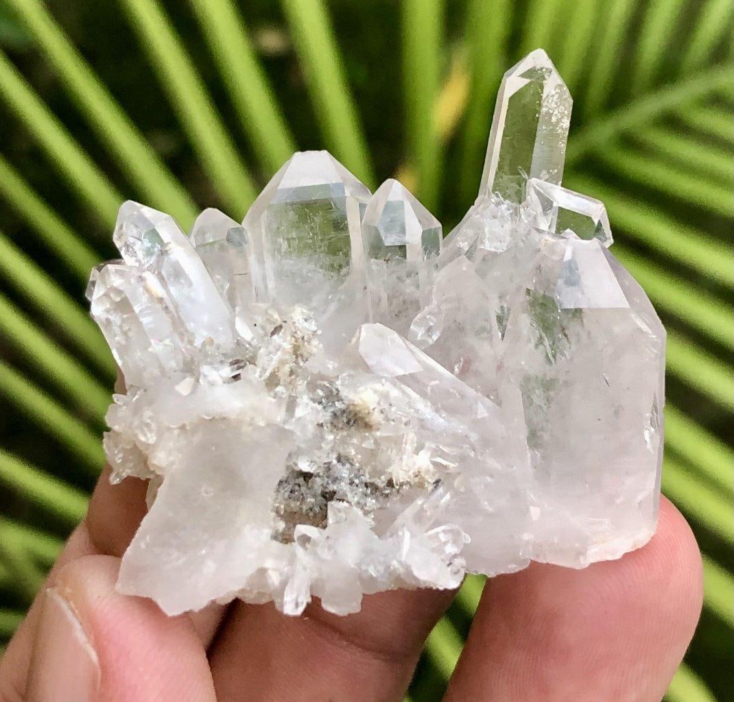 Quartz Cyrstal Cluster Mineral - 47X41X37 mm (1 of 4)