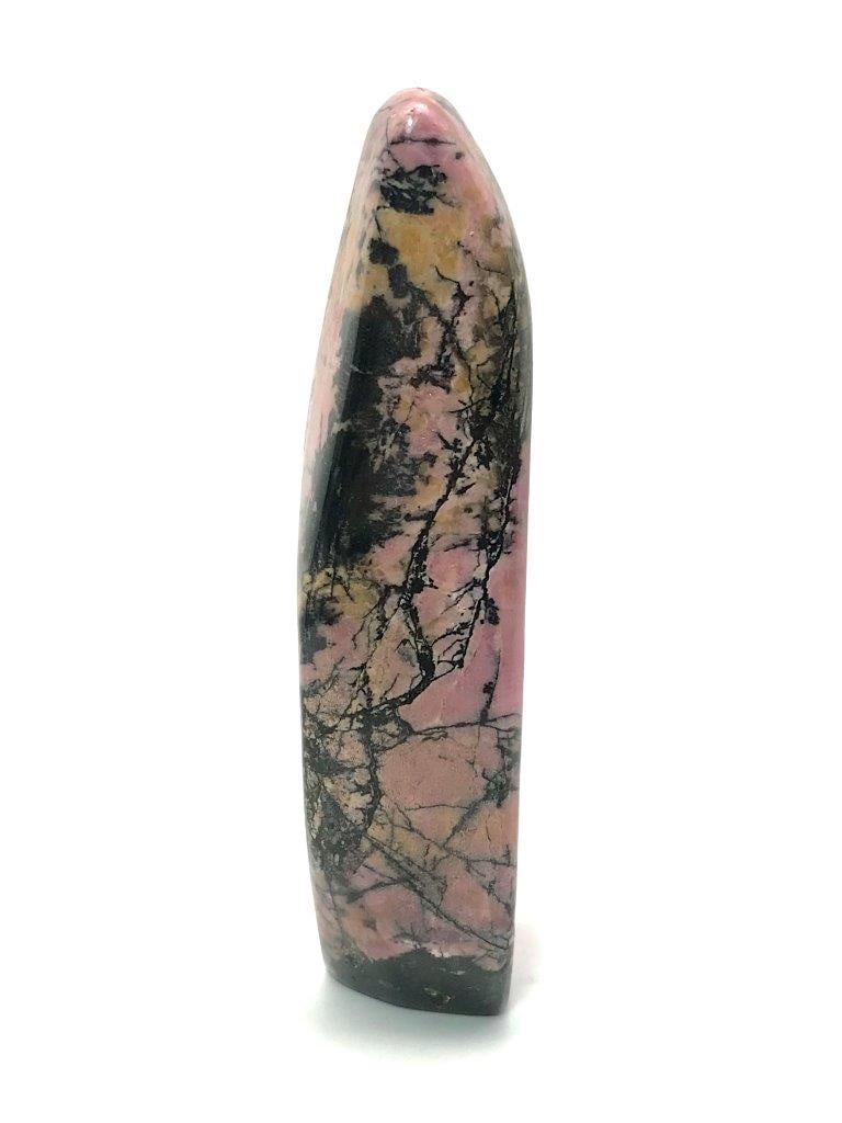 Premium Natural Rhodonite Tumble Polished Pink Crystal - 222 Grams - 120X30X20 mm: Premium Natural Rhodonite Tumble Polished Pink Crystal - 222 Grams - 120X30X20 mmShipping Rate: FREE SHIPPING .shipping rates are determined by Parcel weight and destination.Combined shipping: We offe
