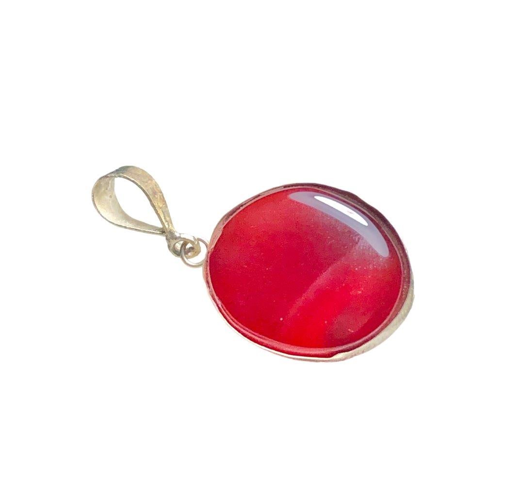 Agate necklace Pendant (1 of 2)