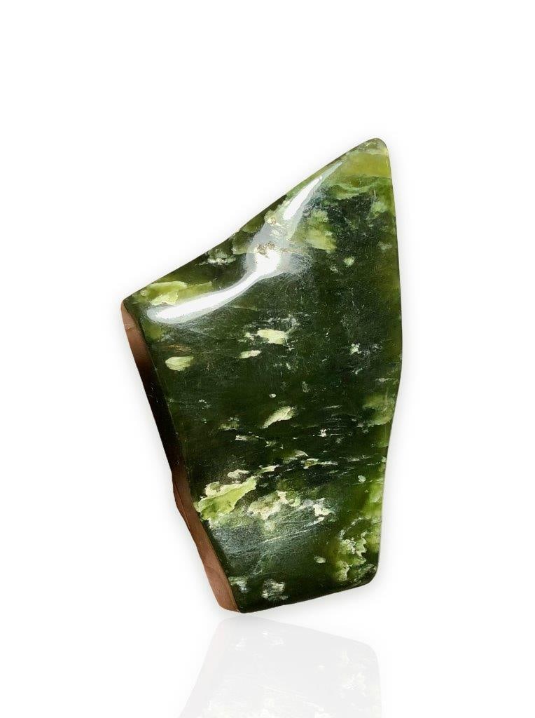 Nephrite Jade Tumble - 132 Grams - 8X4X2.5 cm: Nephrite Jade Tumble - 132 Grams - 8X4X2.5 cmShipping Rate: $23.00 .shipping rates are determined by Parcel weight and destination.Combined shipping: We offer combine shipping on multiple items purcha