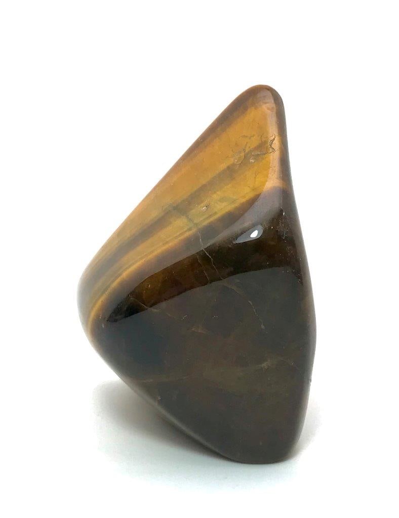 138 Grams Tiger Eye Tumbled Gemstone Natural Golden Brown Polished Stone - 60X50X30 mm (1 of 5)