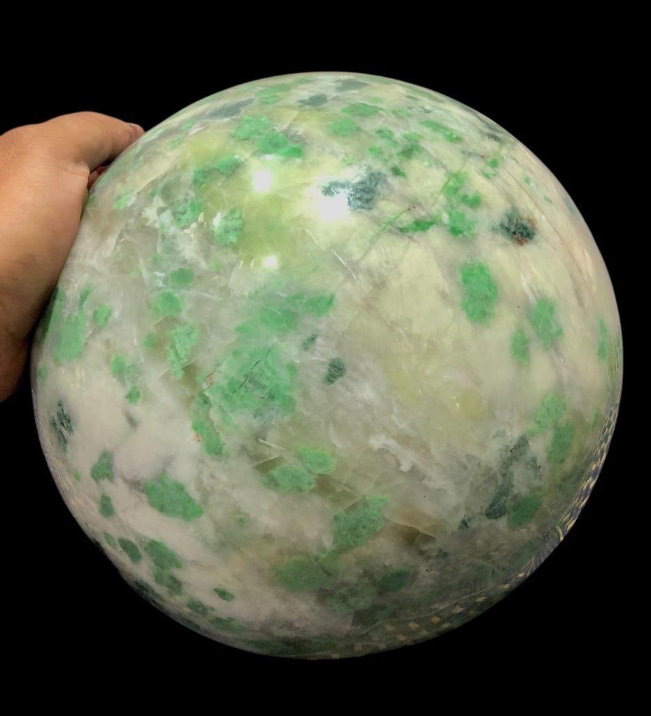 22 KG Huge Rare Jade Sphere Large Polished Green Crystal Mineral Specimen 48lbs Statement Nephrite: 22 KG Huge Rare Jade Sphere Large Polished Green Crystal Mineral Specimen 48lbs Statement Nephrite Jadeite Ball AuthenticShipping Rate: FREE SHIPPING .shipping rates are determined by Parcel weight an