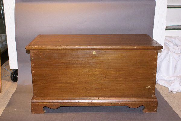 19th C Chippendale Blanket Chest