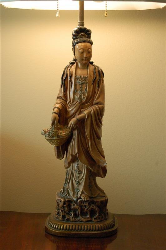 FIGURAL ORIENTAL LAMPS - 2