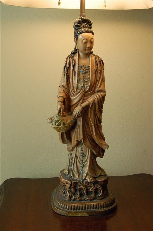 FIGURAL ORIENTAL LAMPS - 3