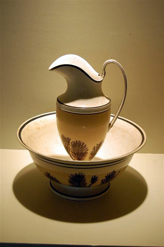PORCELAIN BOWL & PITCHER - 2