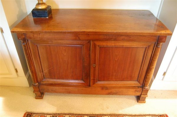 FRENCH WALNUT CONSOLE CABINET - 2