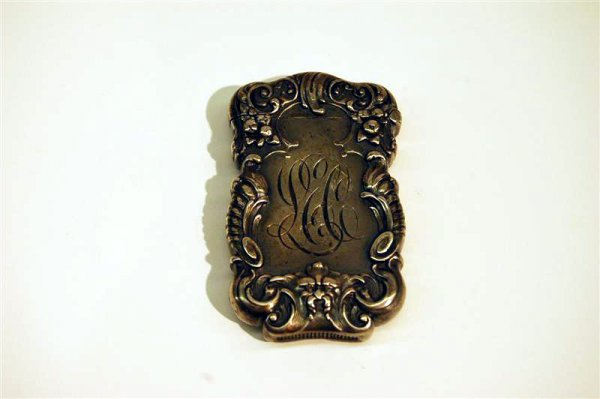 MATCH SAFE WITH EMBOSSED DESIGN, STRIKER ON BASE, U