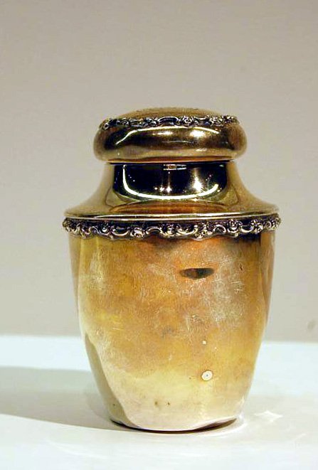SHREVE & Co, SAN FRANCISCO, STERLING TEA CADDY