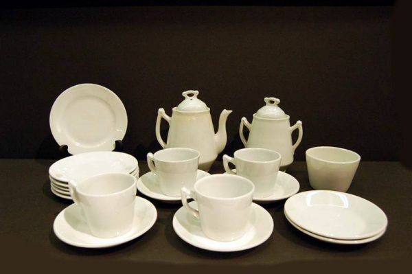 CHILD'S WHITE IRONSTONE CHINA