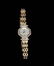 448: 14K YELLOW GOLD & DIAMOND BULOVA WATCH WITH 14K BA