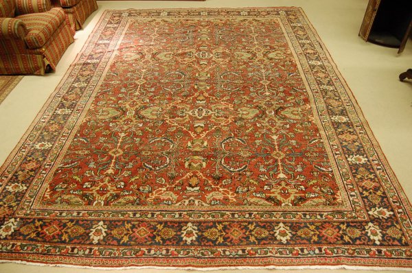 HAND KNOTTED PERSIAN TABRIZ - 