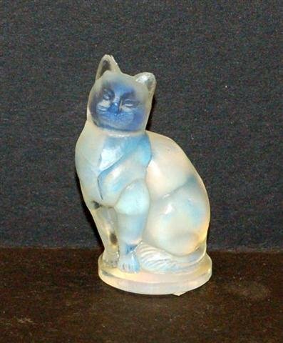 Sabino French Art Glass Cat : Sabino French Art Glass Cat - 2" tall