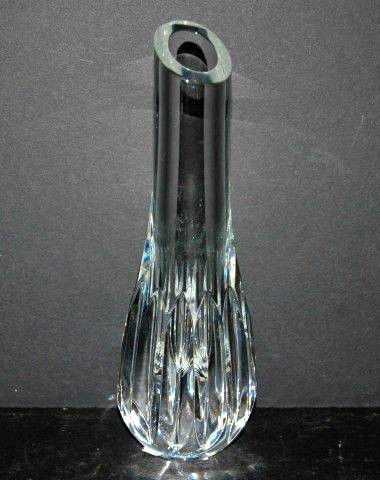 Baccarat Crystal Bud Vase: Baccarat Crystal Bud Vase - 7 1/4" T