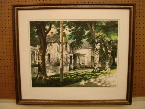 Robert William Addison Limited Edition Lithograph: Robert William Addison Limited Edition Lithograph - One of the Four Seasons Series - Pencil Signed & Numbered - 179 of 250 - 19" x 24 1/2