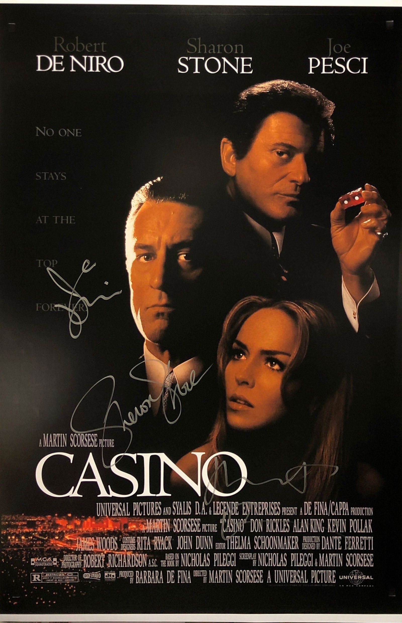 Casino Signed Autographed Poster Robert De Niro: Our company has been collectibles business since 2008. All items are unique and valuable for all the collectors. Our company is all online based and will be shipping from our warehouses or different c