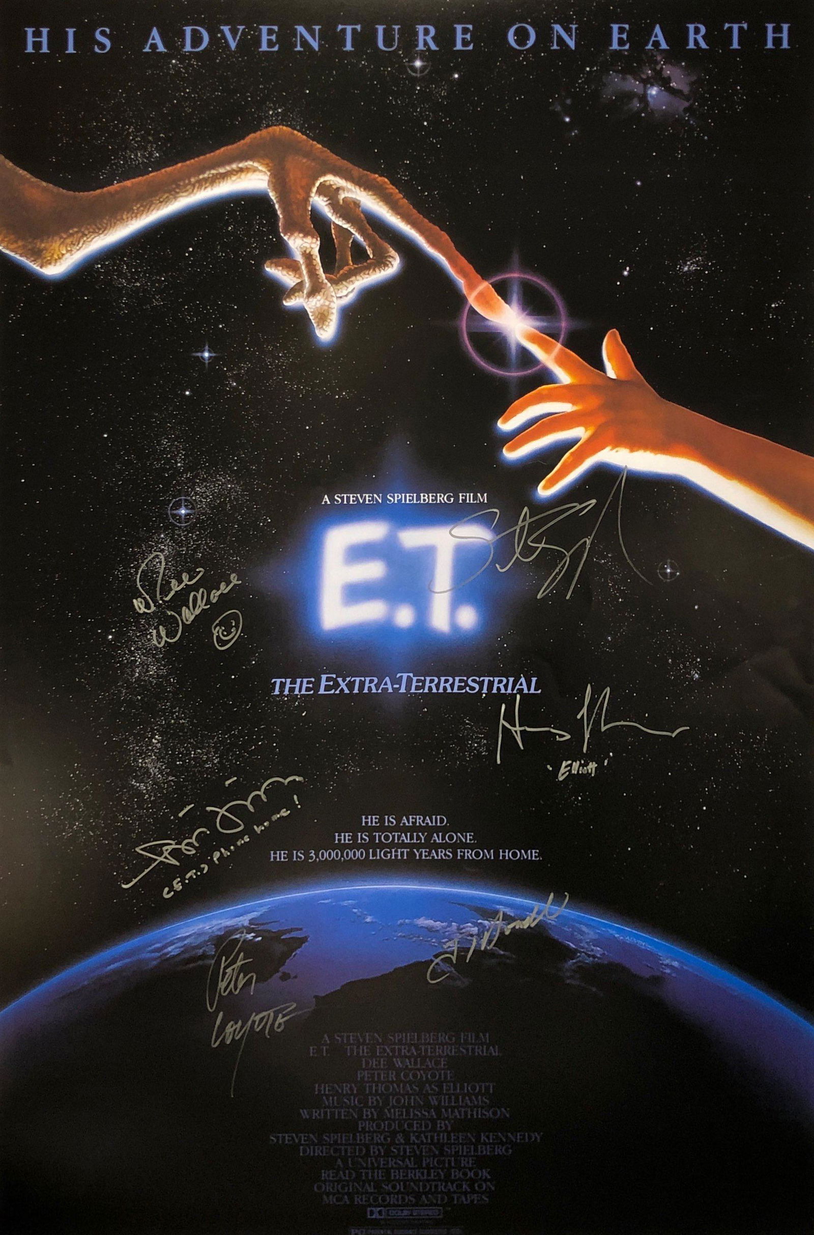 ET Signed Autographed Poster Henry Thomas Matthew: Our company has been collectibles business since 2008. All items are unique and valuable for all the collectors. Our company is all online based and will be shipping from our warehouses or different c