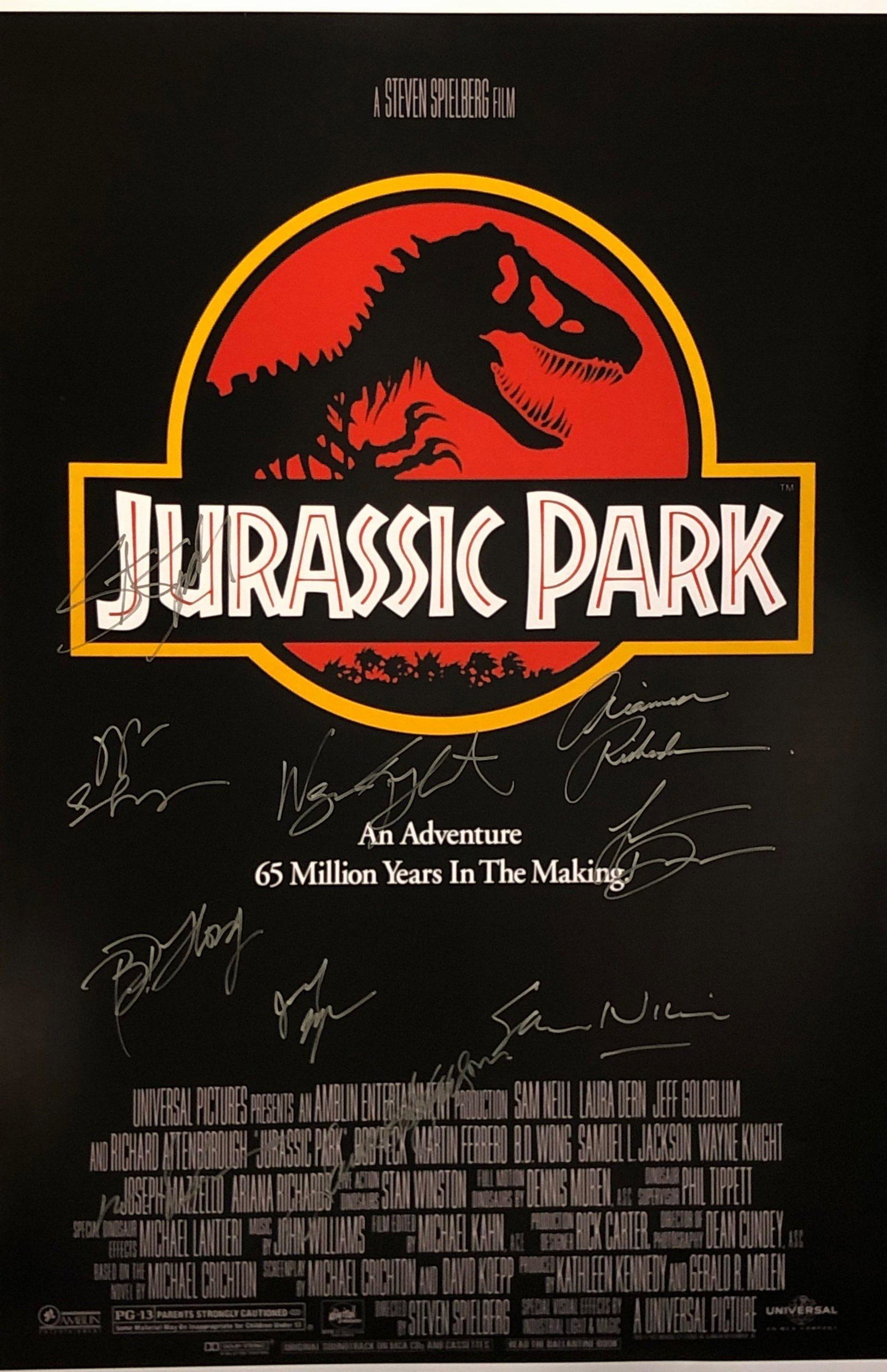 Jurassic Park Signed Autograph Poster Sam Neill laura: Our company has been collectibles business since 2008. All items are unique and valuable for all the collectors. Our company is all online based and will be shipping from our warehouses or different c