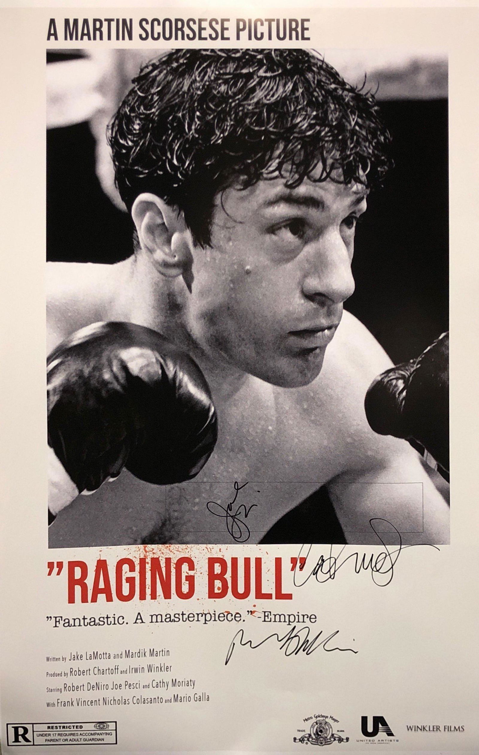 Raging Bull Signed Autographed Poster Robert De Niro: Our company has been collectibles business since 2008. All items are unique and valuable for all the collectors. Our company is all online based and will be shipping from our warehouses or different c
