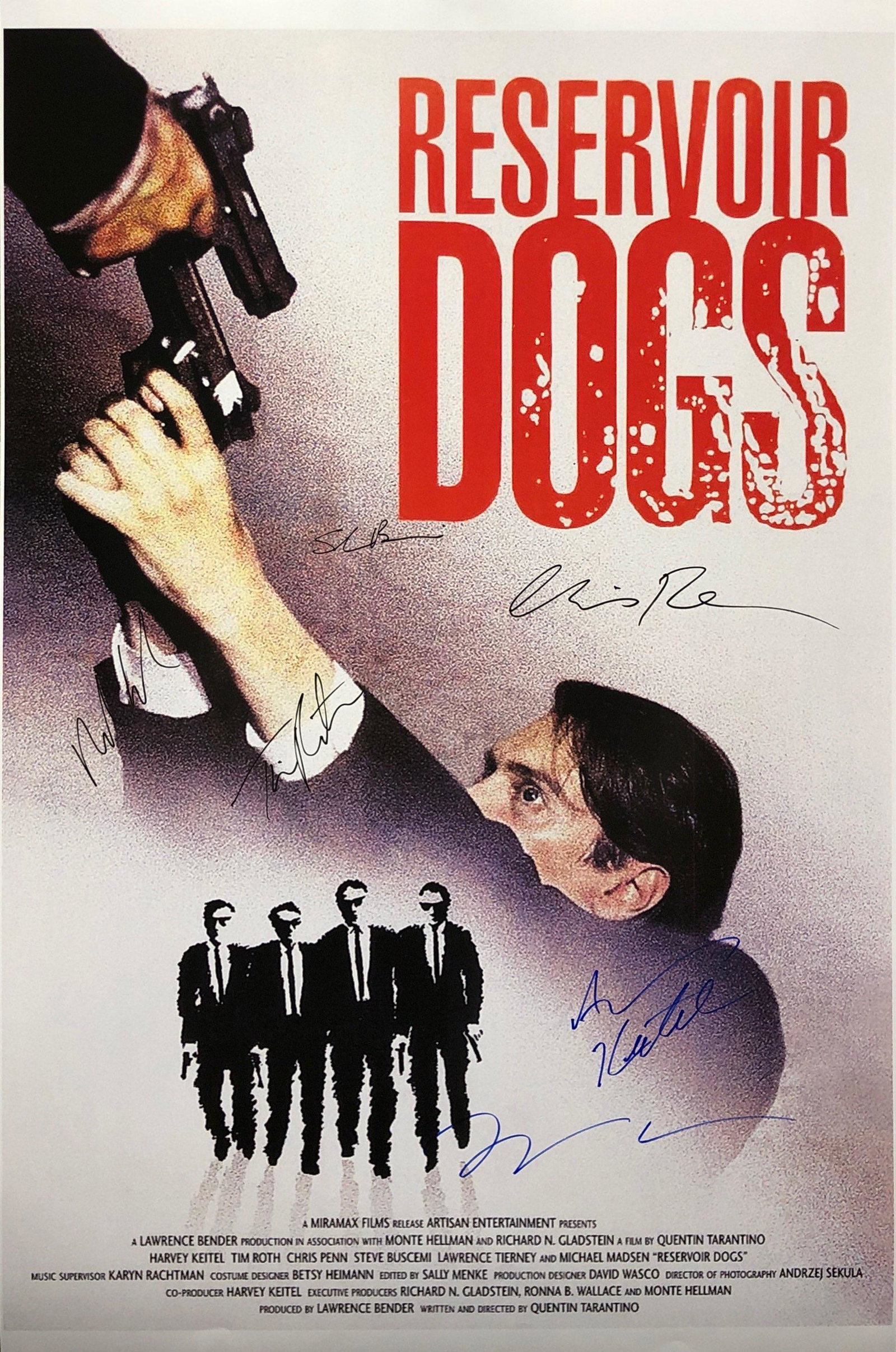 Reservoir Dogs Signed Autographed Poster Harvey Keitel: Our company has been collectibles business since 2008. All items are unique and valuable for all the collectors. Our company is all online based and will be shipping from our warehouses or different c