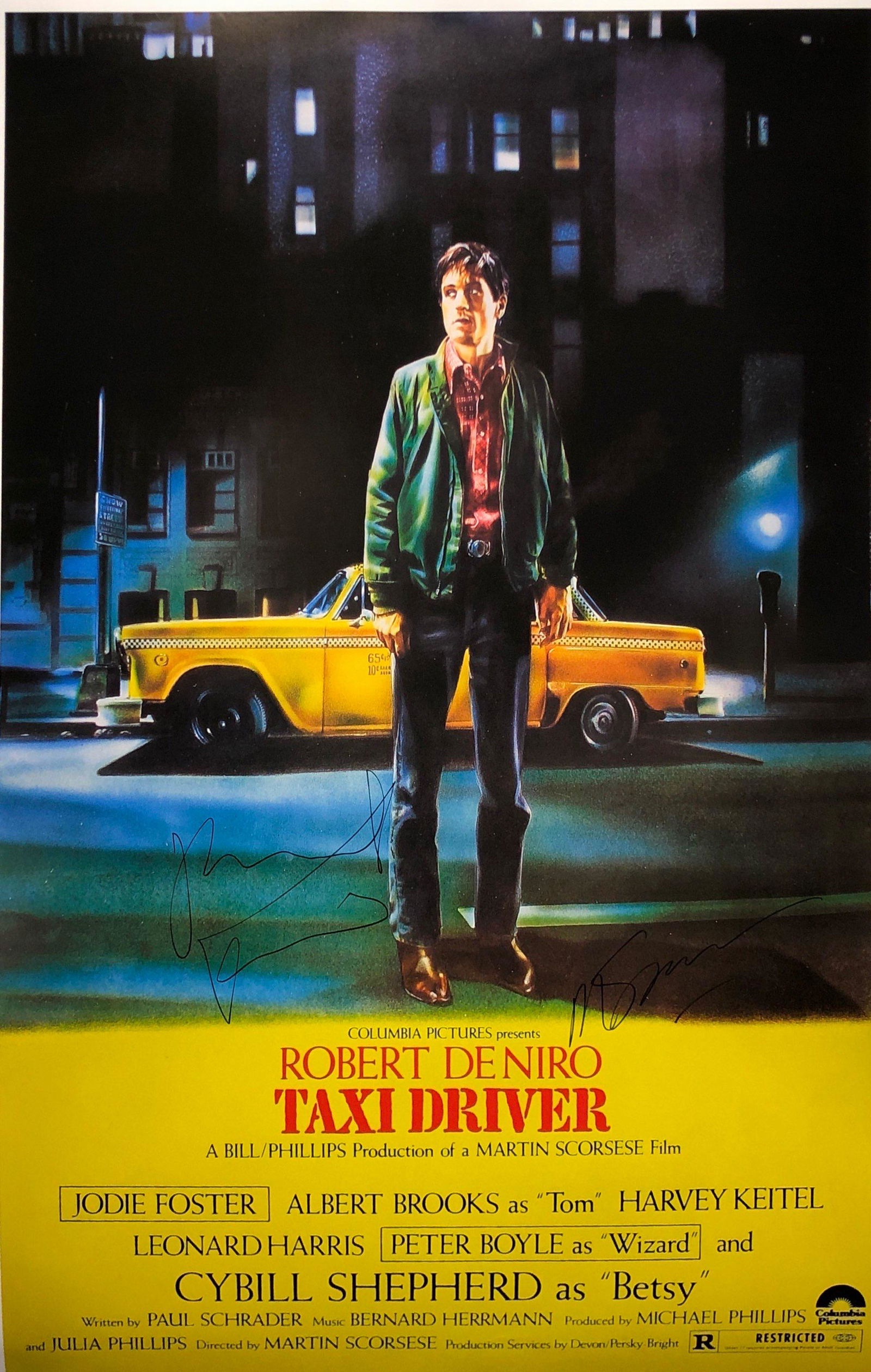 Taxi Driver Signed Autographed Poster Robert De Niro: Our company has been collectibles business since 2008. All items are unique and valuable for all the collectors. Our company is all online based and will be shipping from our warehouses or different c
