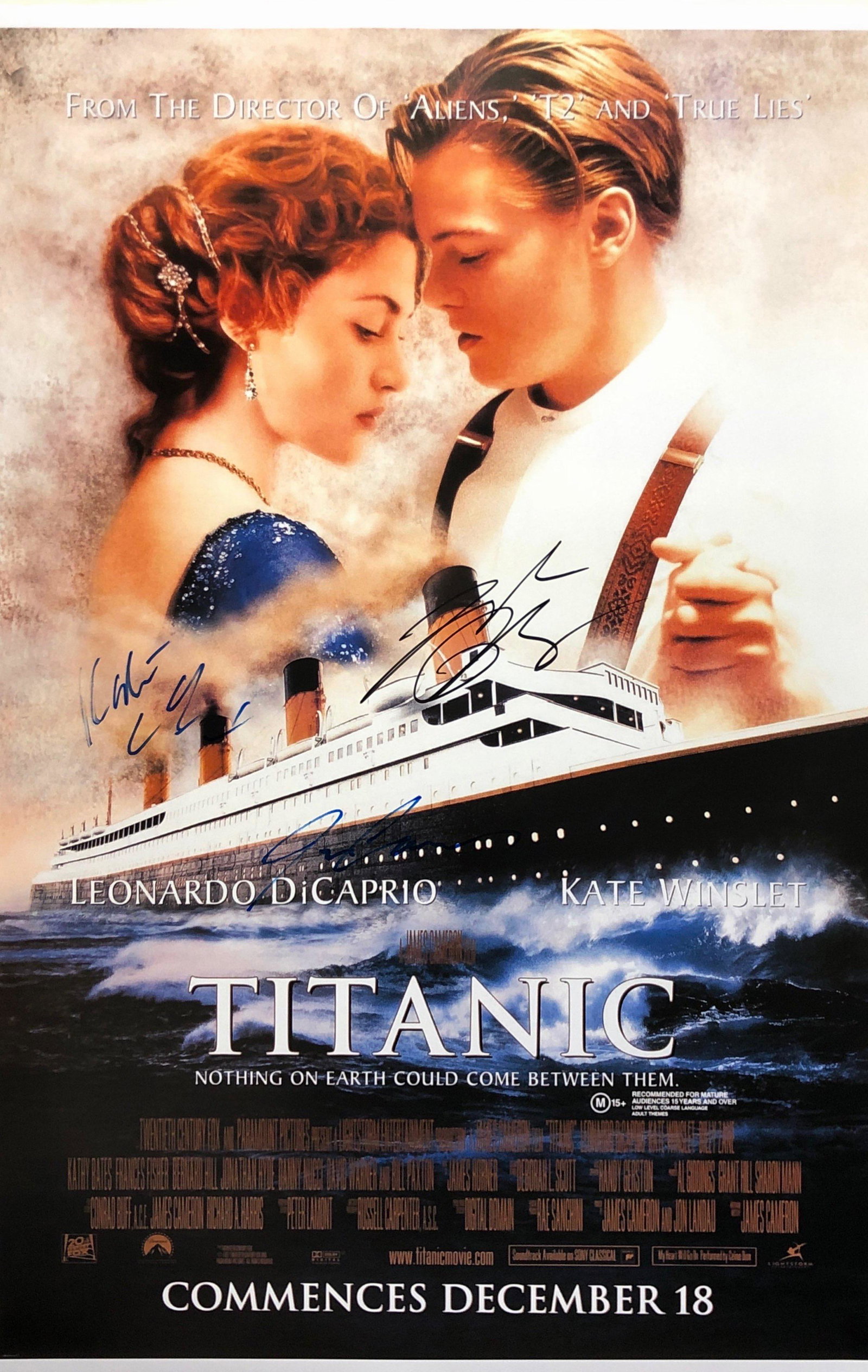 Titanic Signed Autographed Poster Leonardo DiCaprio: Our company has been collectibles business since 2008. All items are unique and valuable for all the collectors. Our company is all online based and will be shipping from our warehouses or different c