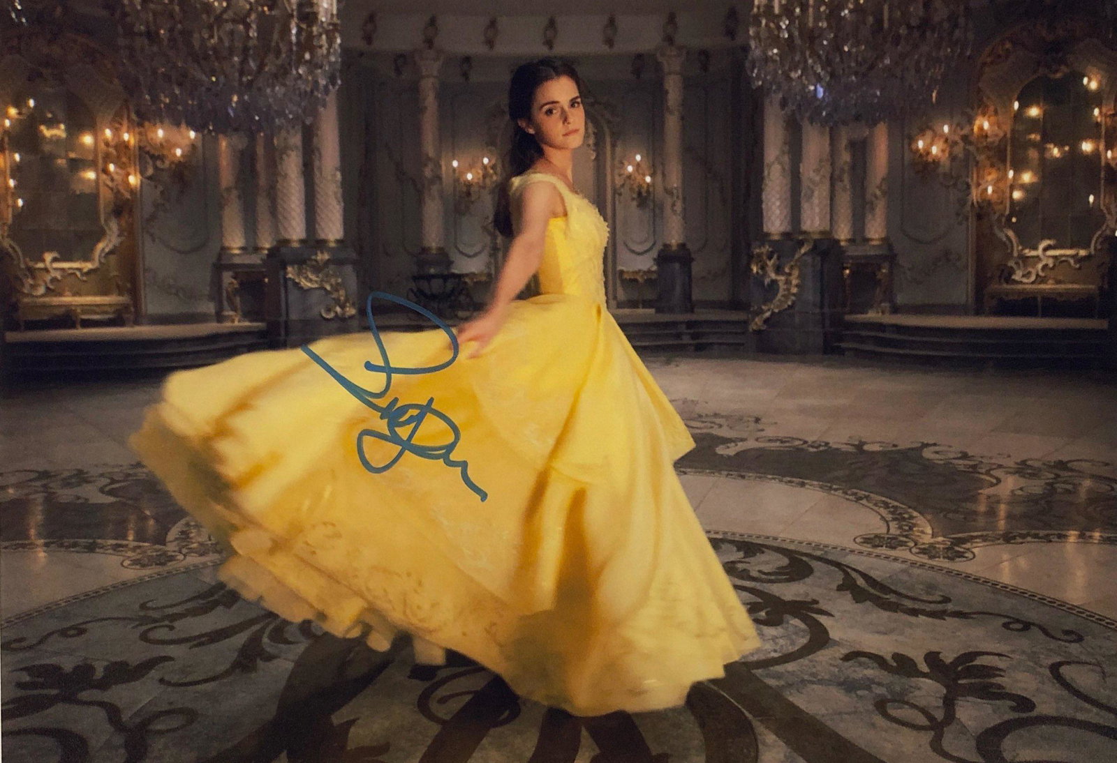 Beauty and The Beast Photo Emma Watson Autographed: Our company has been collectibles business since 2008. All items are unique and valuable for all the collectors. Our company is all online based and will be shipping from our warehouses or different c