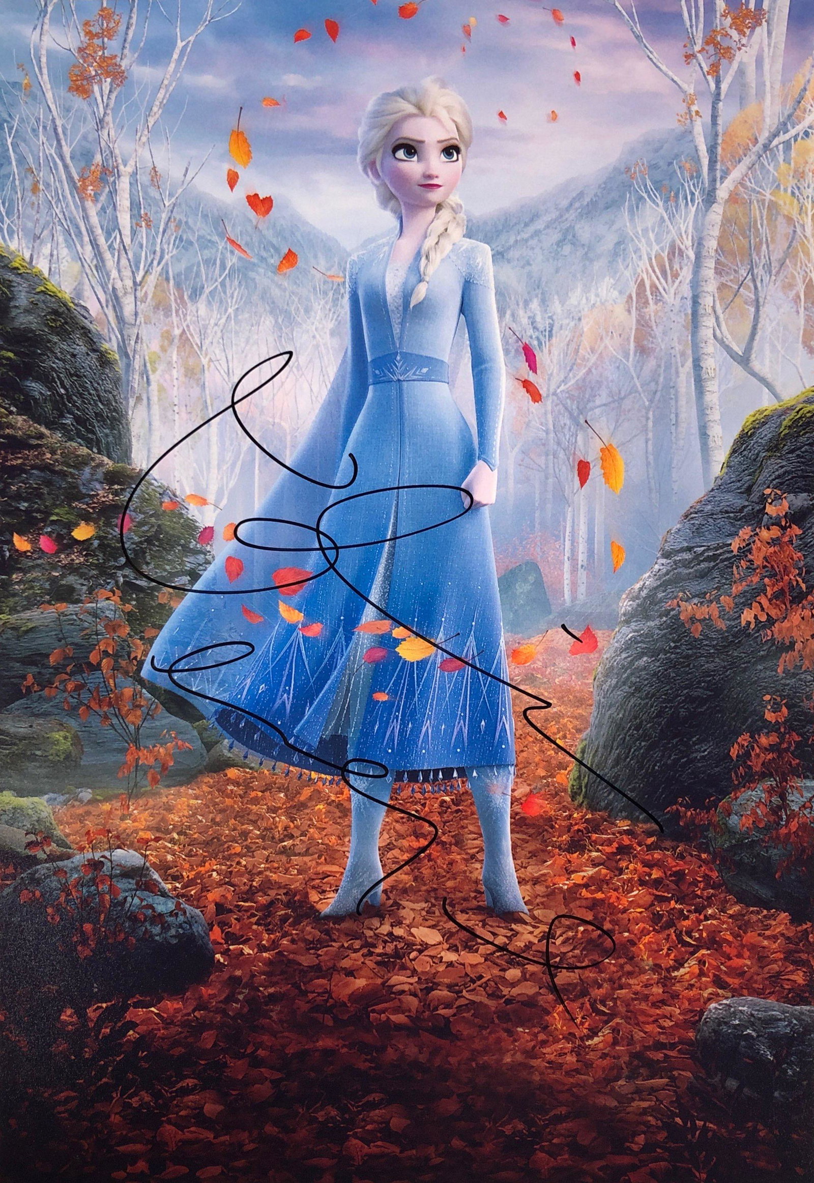 Frozen 2 Elsa Photo Idina Menzel Autographed Signed: Our company has been collectibles business since 2008. All items are unique and valuable for all the collectors. Our company is all online based and will be shipping from our warehouses or different c