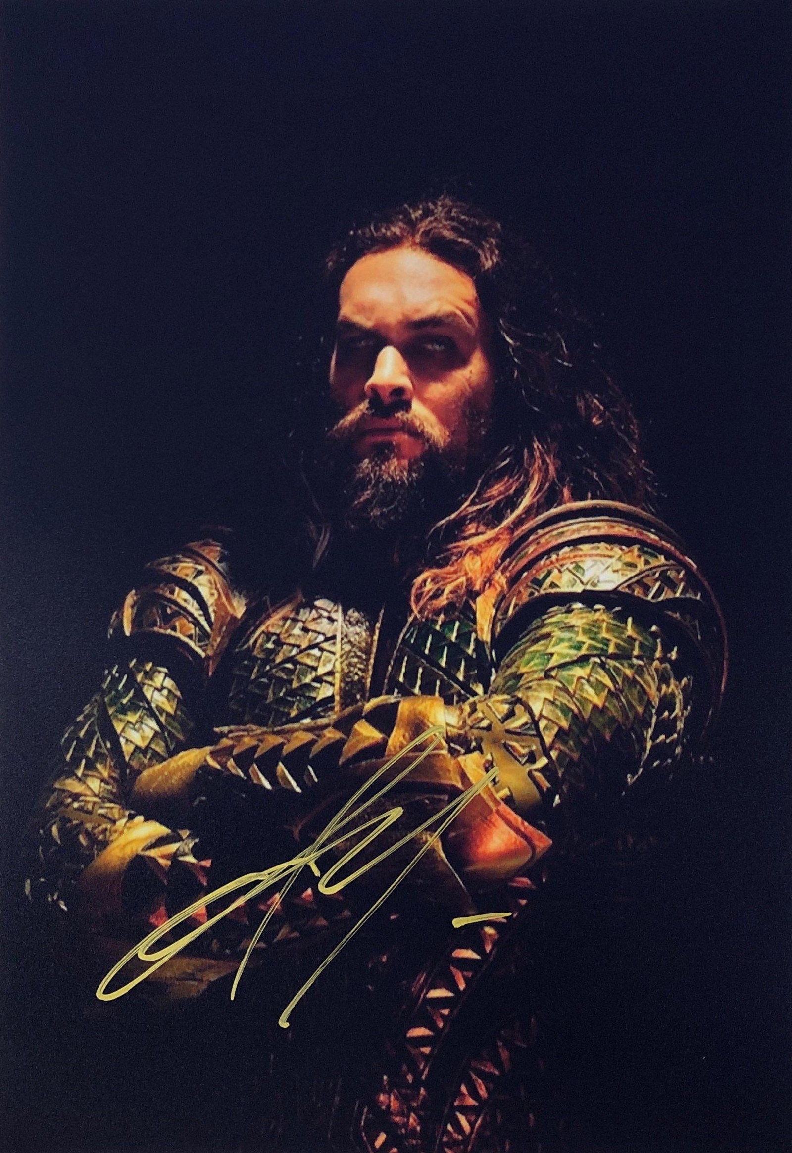 Justice League Photo Jason Momoa Autographed Signed: Our company has been collectibles business since 2008. All items are unique and valuable for all the collectors. Our company is all online based and will be shipping from our warehouses or different c