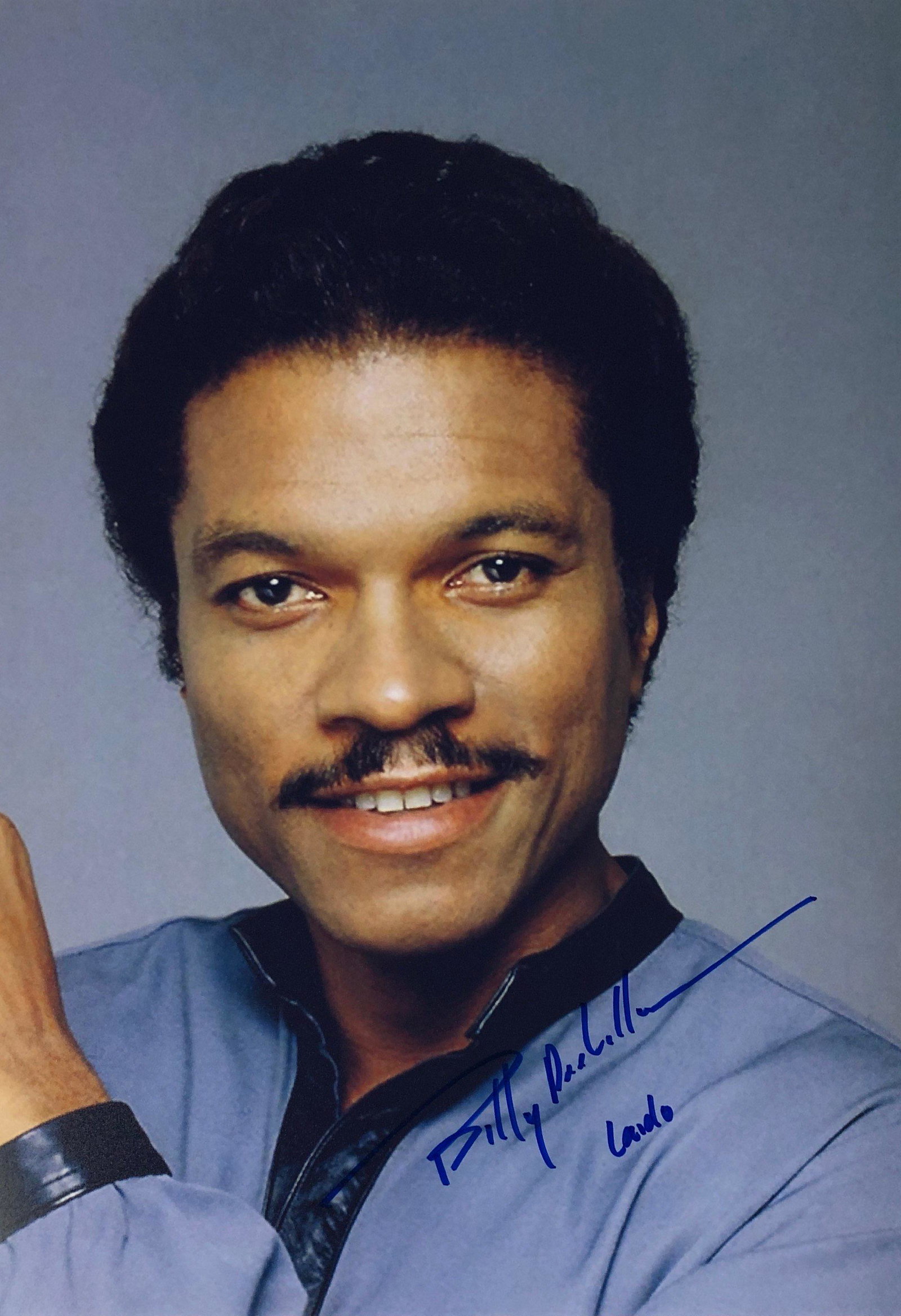 Star Wars Signed Autographed Photo Billy Dee Williams: Our company has been collectibles business since 2008. All items are unique and valuable for all the collectors. Our company is all online based and will be shipping from our warehouses or different c