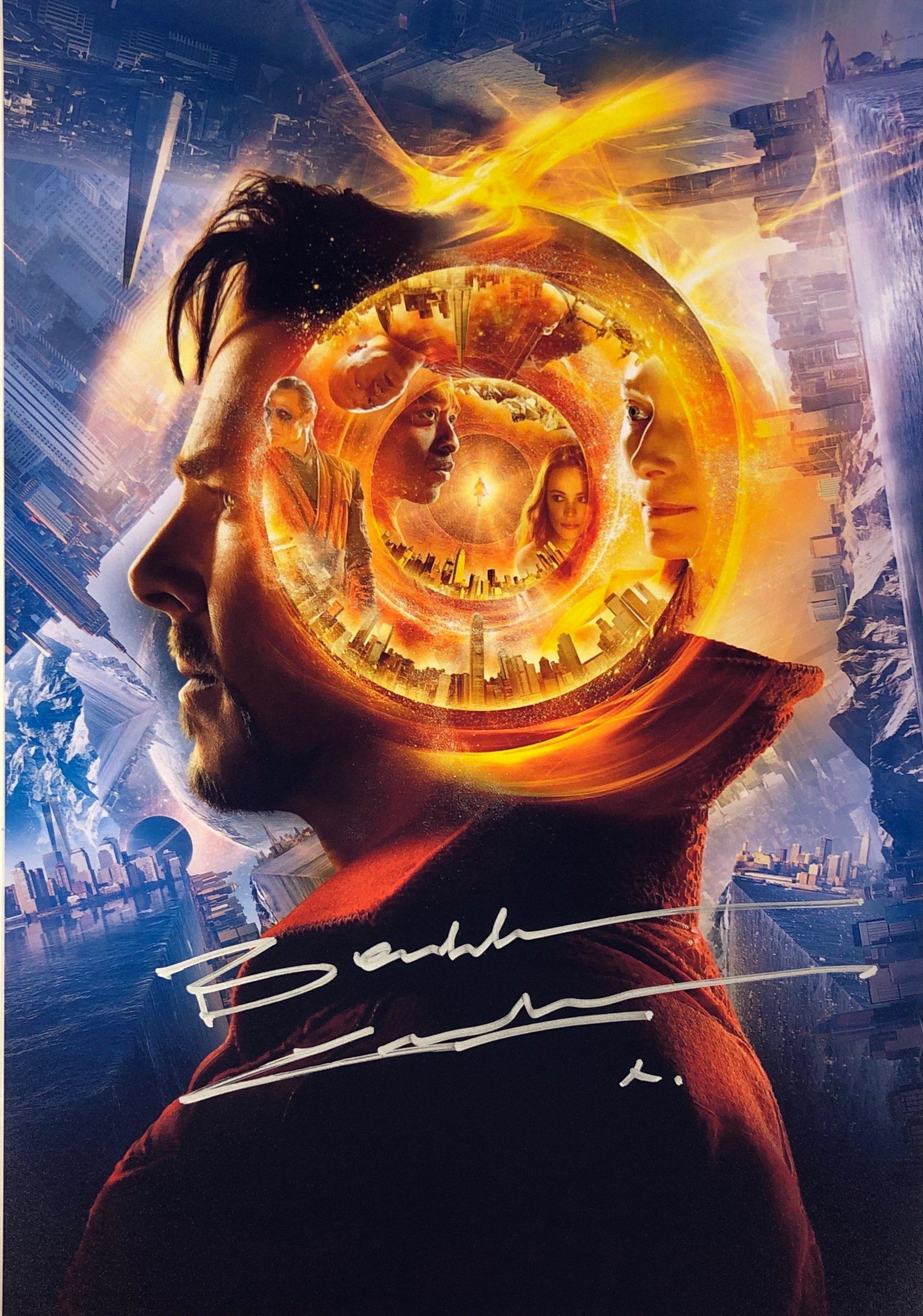 Dr Strange Benedict Cumberbatch Photo Autographed: Our company has been collectibles business since 2008. All items are unique and valuable for all the collectors. Our company is all online based and will be shipping from our warehouses or different c