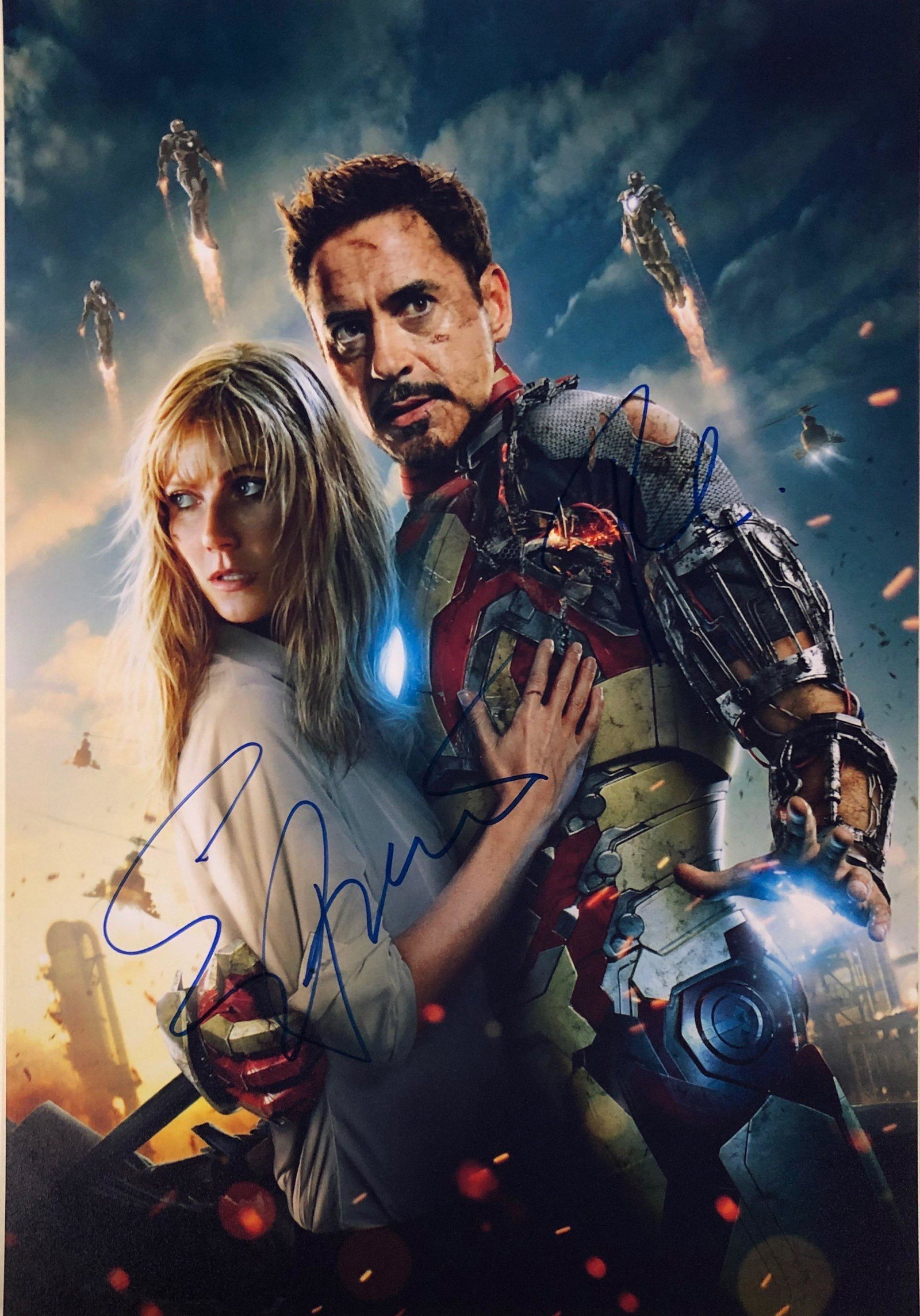 Iron Man Robert Downey Jr Photo Autographed Signed: Our company has been collectibles business since 2008. All items are unique and valuable for all the collectors. Our company is all online based and will be shipping from our warehouses or different c