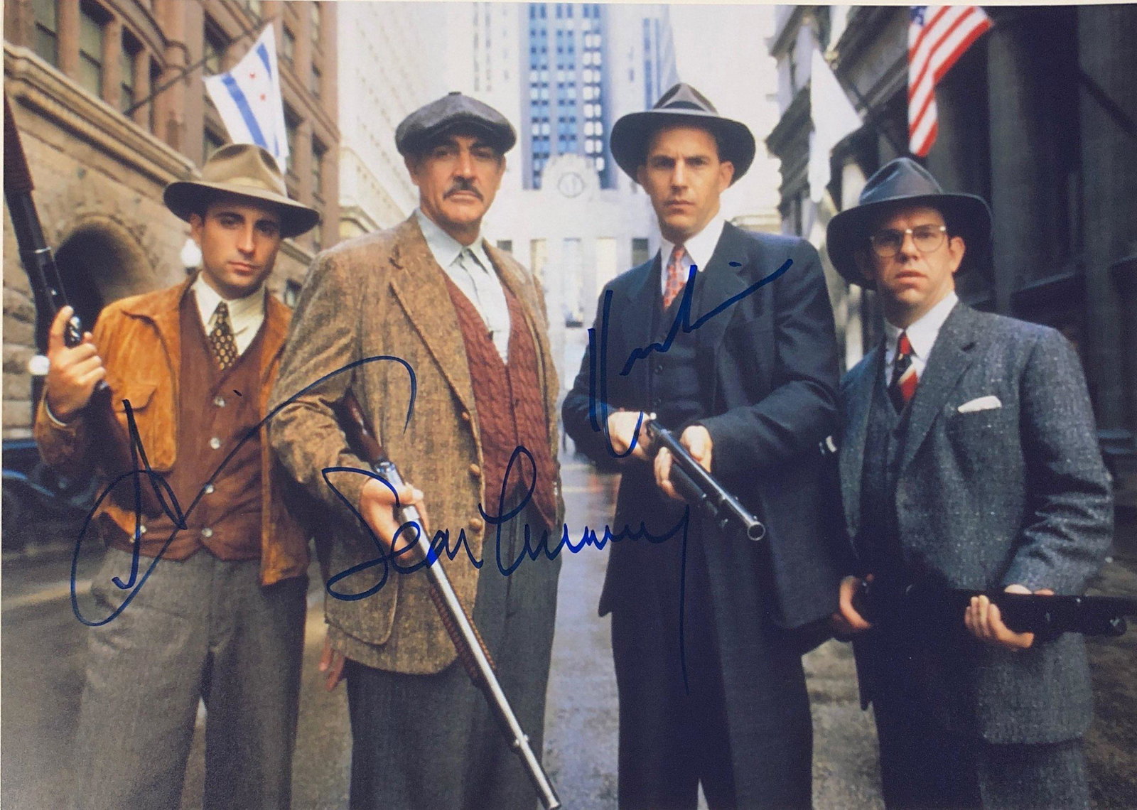 Untouchables Sean Connery Photo Autographed Signed: Our company has been collectibles business since 2008. All items are unique and valuable for all the collectors. Our company is all online based and will be shipping from our warehouses or different c